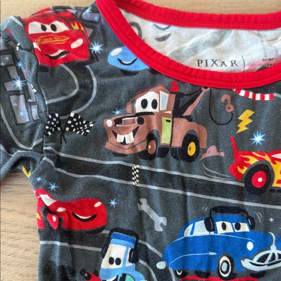Little Sleepies Cars Themed Pajama Top - Picture 2 of 2